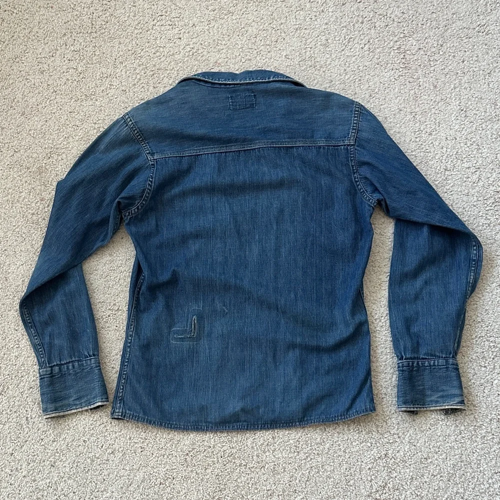 Miller Western Wear Denim Long Sleeve Shirt - Picture 7 of 8